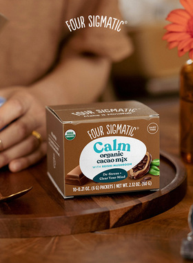 Four Sigmatic-Calm 平静可可 灵芝舒缓压力情绪抗疲劳冲饮10包