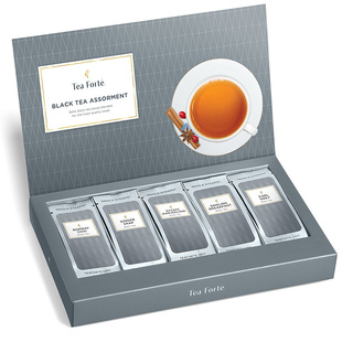 Tea Forte- Black Tea阿萨姆大吉岭孟买拉茶姜饼红茶茶袋礼盒15袋