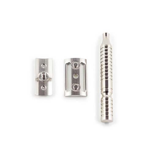 RazoRock-53DE 68 84 BBS V3 316L船用级不锈钢 钛 剃须刀DIY模块