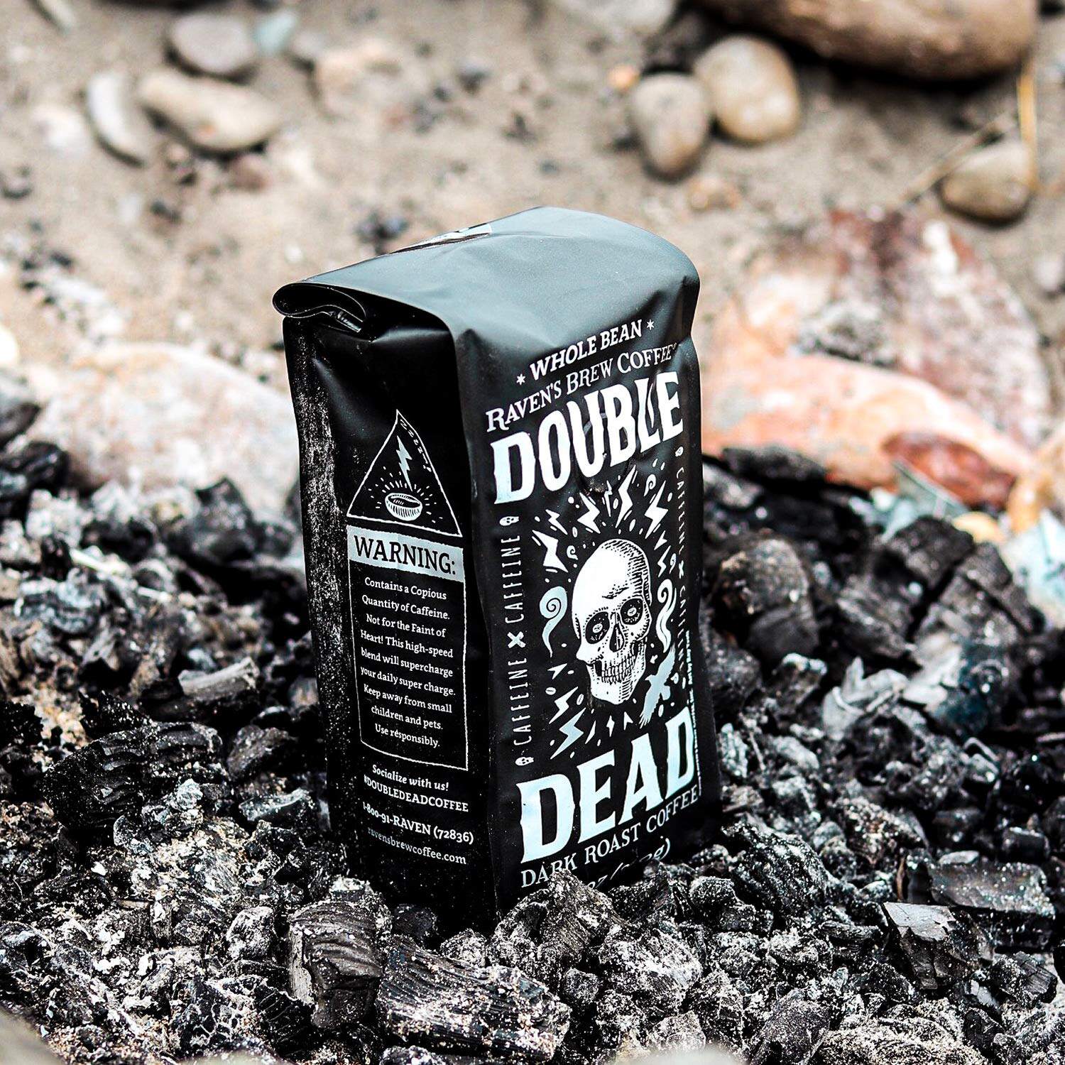 Ravens Brew-深度烘焙 Double Dead 双倍死亡 咖啡豆咖啡粉 340g