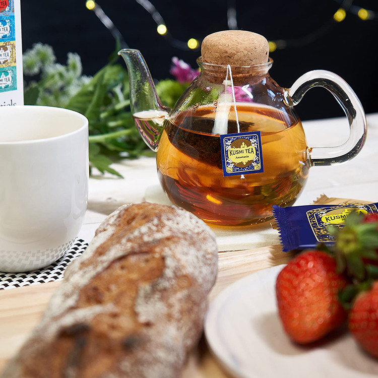 KUSMI TEA-库斯米法国健康茶红茶绿茶花草茶水果24种口味调味茶包