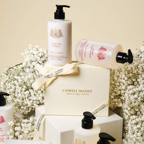 Caswell Massey-植物基底温和清洁保湿沐浴露身体乳护理礼品套装