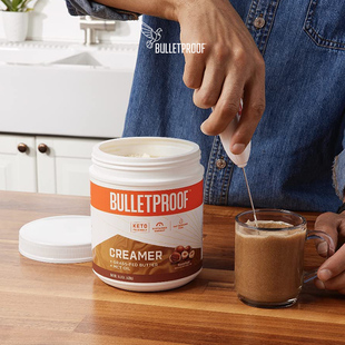 Bulletproof-防弹咖啡 榛果味草饲黄油MCT油生酮咖啡伴侣奶精420g