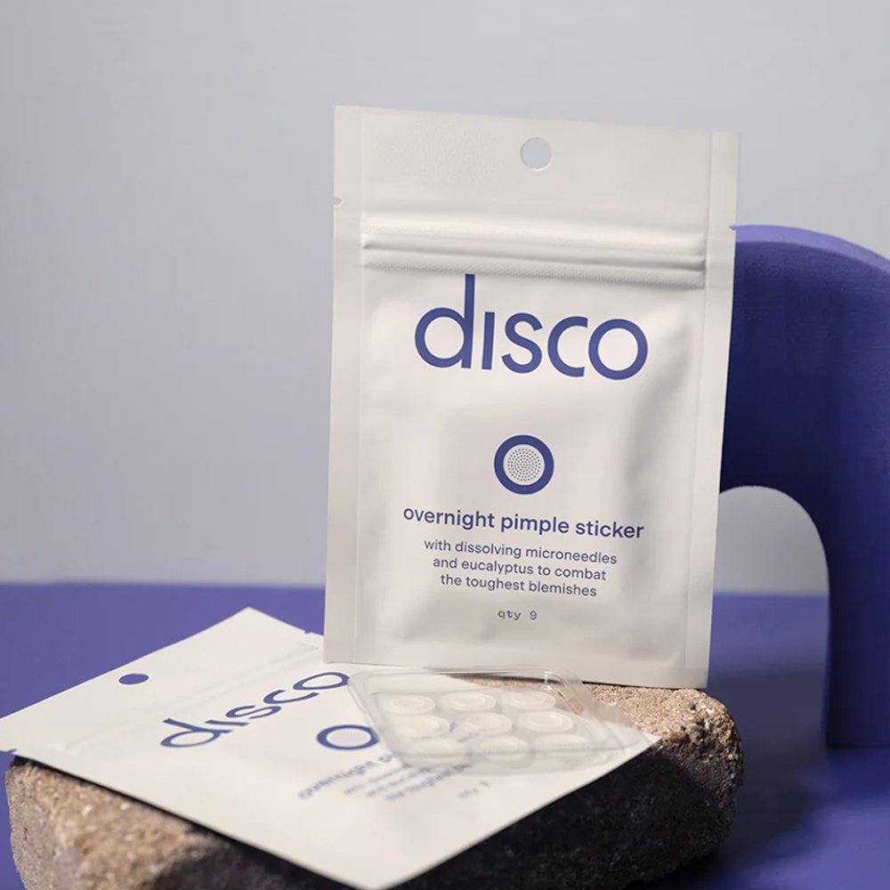 Disco-消除粉刺减少发红炎症阻断细菌滋润肌肤净化毛孔治疗痘痘贴