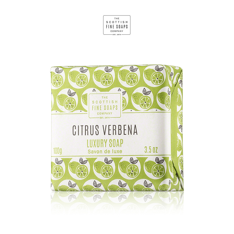 Scottish Fine Soaps-柑橘马鞭草深层清洁男女洗手香皂沐浴皂100g