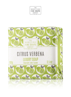 Scottish Fine Soaps-柑橘马鞭草深层清洁男女洗手香皂沐浴皂100g