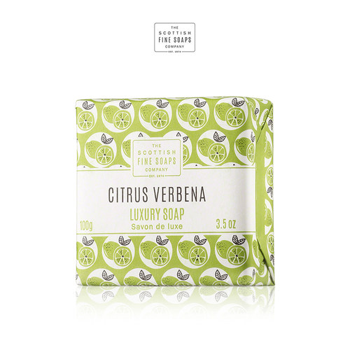 Scottish Fine Soaps-柑橘马鞭草深层清洁男女洗手香皂沐浴皂100g