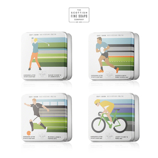 Scottish Fine Soaps-运动健身提神清洁去角质保湿香皂沐浴皂100g