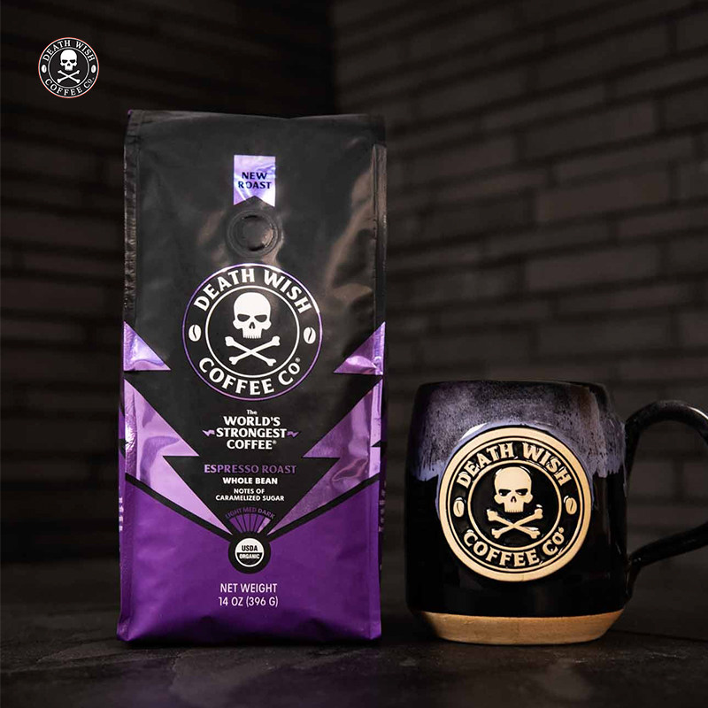 Death Wish-死亡之愿 意式浓缩苏门答腊拼配深度烘焙咖啡豆粉396g