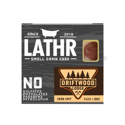 Lathr-Driftwood Lodge Soap Bar青苹果柑橘草本植物舒适迷人香皂