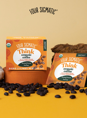 Four Sigmatic-Think 认知猴头菇白桦茸精神集中醒脑速溶咖啡10包