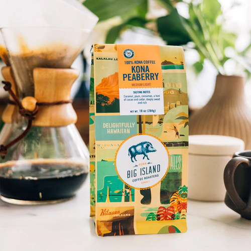 Big Island-KONA PEABERRY咖评94 可可樱桃中轻烘焙咖啡豆