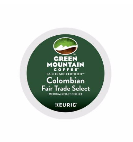 green mountain-colombian select 哥伦比亚优选 k-cup咖啡 24杯