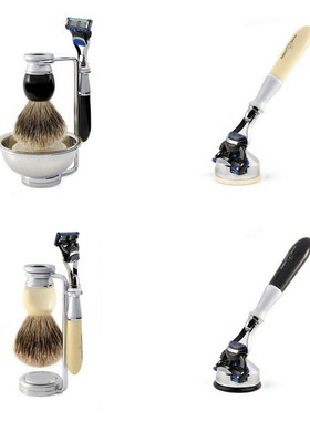 Edwin Jagger-Riva 适用五层刀片 卡夹剃须刀/刷/支架/碗 套装