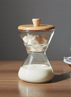 Chemex-Cream & Sugar Set手工吹制 无孔高硼硅玻璃 咖啡奶罐糖罐