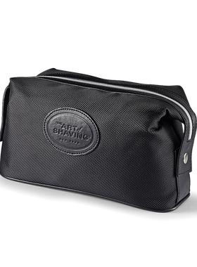 The Art of Shaving-剃须艺术 黑色尼龙材质男士梳容洗漱包旅行包