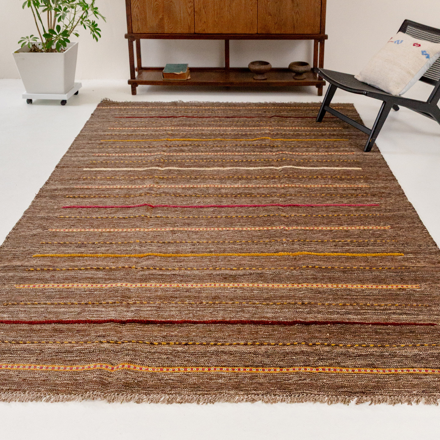 视觉味道 伊朗Ayna Kilim进口手工羊毛波斯地毯客厅复古条纹地垫,居家布艺,地毯,淘宝优惠券,粉丝福利购,淘宝优惠卷