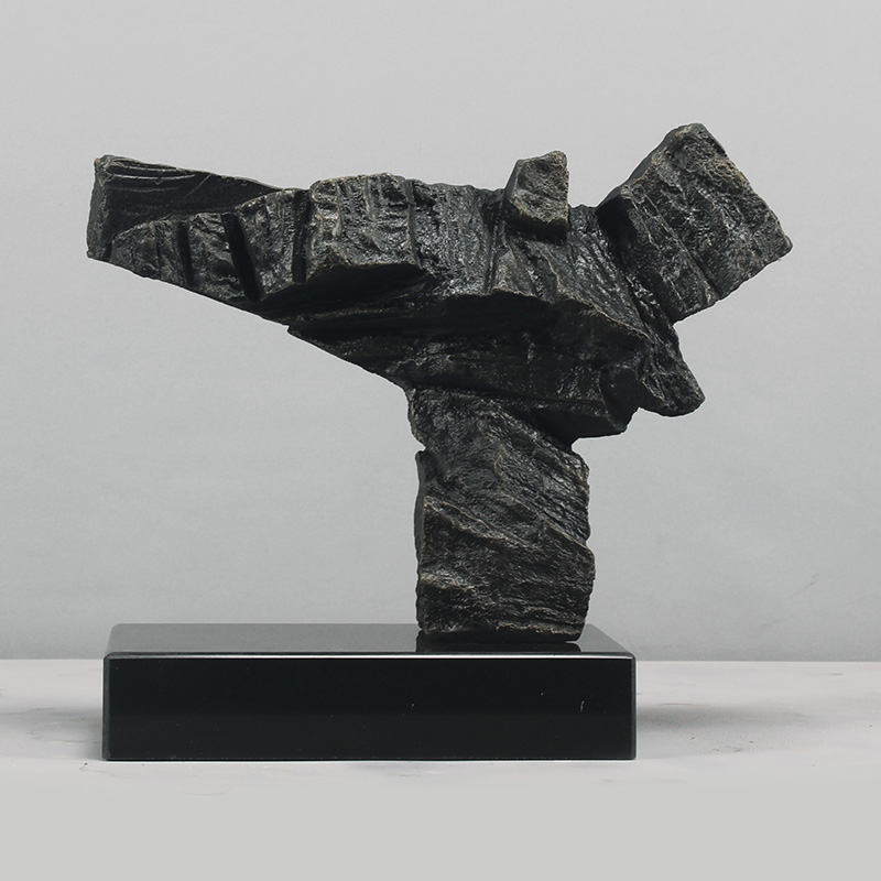 雕塑艺术摆件装饰品类似朱铭太极展示柜高级感轻奢售楼处家居饰品