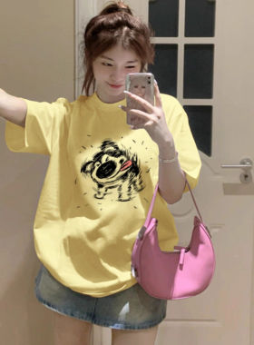 【100%纯棉】短袖设计感小众男女