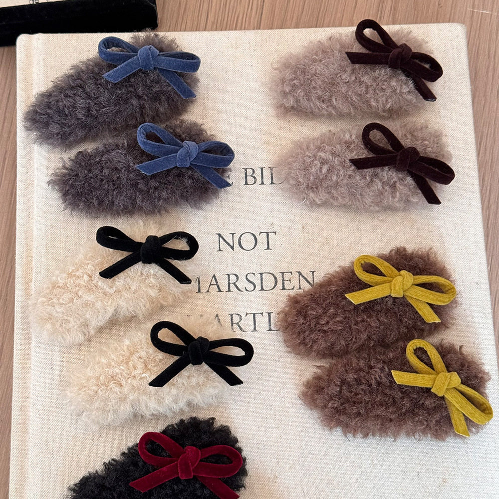 秋冬新款甜美风绒蝴蝶结发夹刘海夹碎发边夹咖色系bb夹侧边夹发卡,饰品/流行首饰/时尚饰品新,民族风发饰,淘宝优惠券,粉丝福利购,淘宝优惠卷