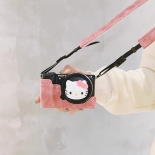 适用于索尼A5000保护套 A5100A6400 A6000A6100相机包底座皮套壳