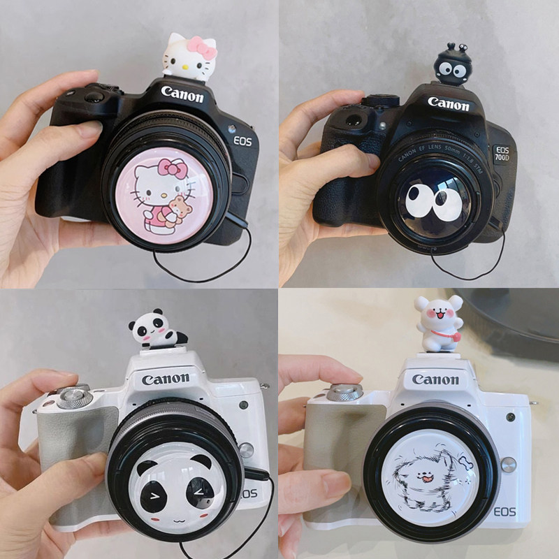 适用于佳能R50相机镜头盖200d 热靴盖m50二代R10小痰盂49mm防丢绳,3C数码配件,滤镜,淘宝优惠券,粉丝福利购,淘宝优惠卷