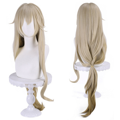 高温丝cosplayM刘海玫瑰网假发