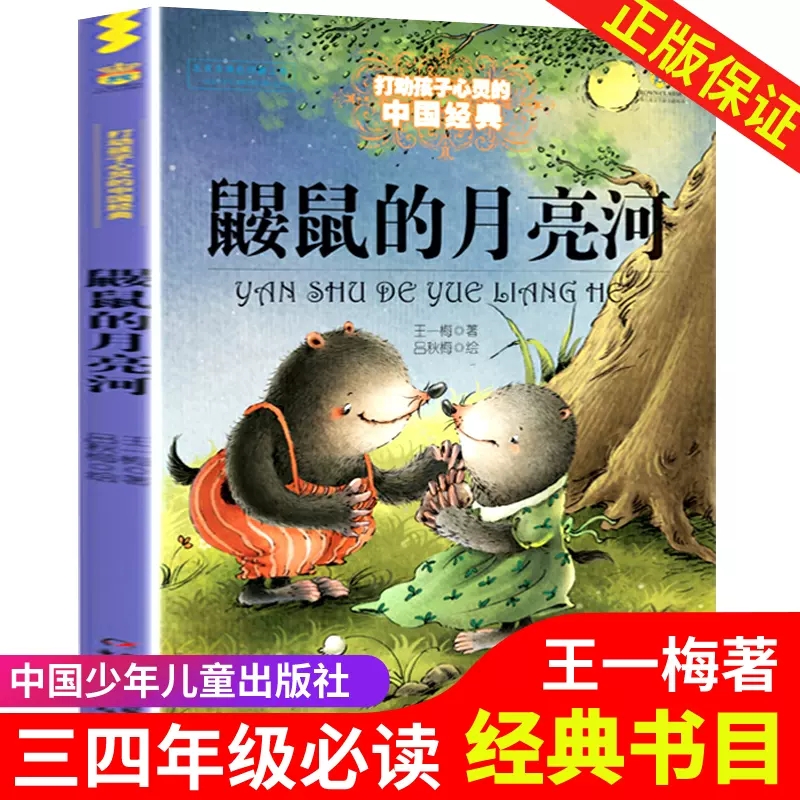 鼹鼠的月亮河正版王一梅著