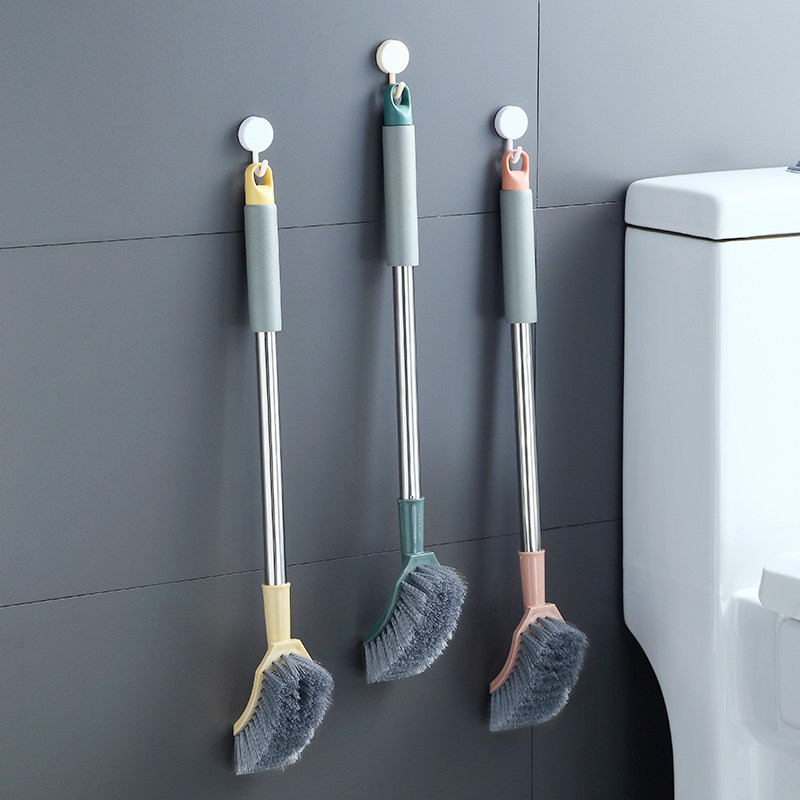 马桶刷洗厕所刷子家用无死角蹲坑去死角北欧长柄创意清洁套装包邮