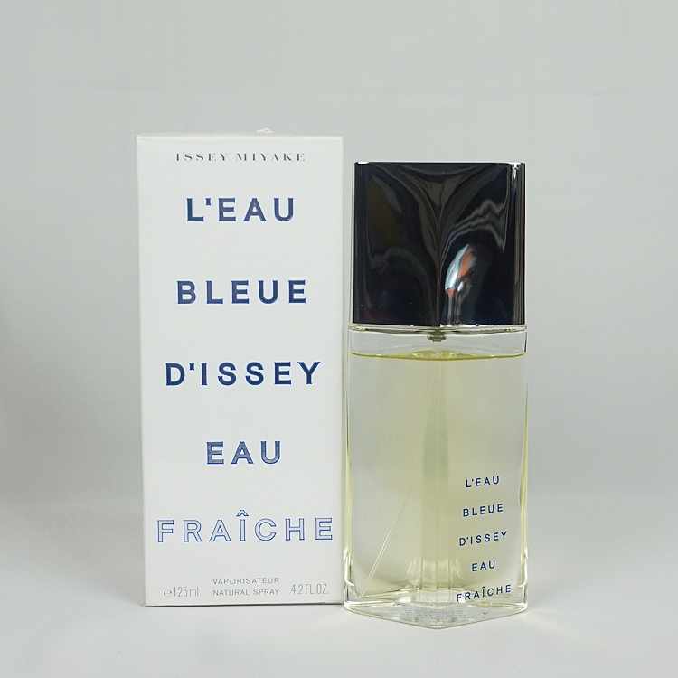 正品Issey Miyake三宅一生蓝色一生之水清新清凉男士淡香水125ML