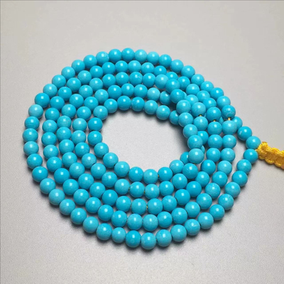 天然高瓷原矿绿松石手链项链