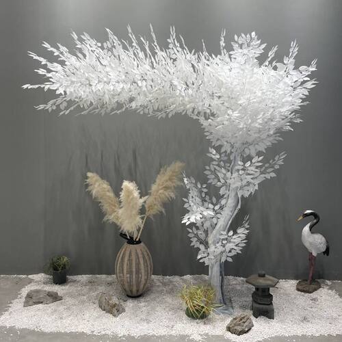 雪树许愿树冬日氛围装饰冰雪节