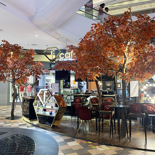 仿真红枫树定制造景树大型室内外