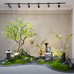 仿真吊钟树假树绿植造景软装马醉木大型仿真树酒店会所景观定制树