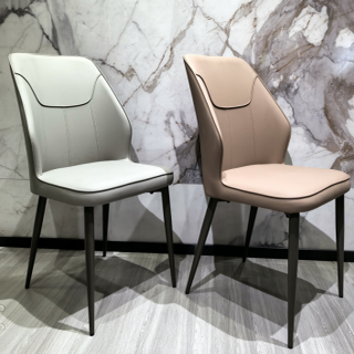 意式极简高级感餐椅家用