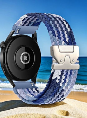 适用松拓9SUUNTO远征阿尔法斯巴达BARO尼龙编织表带降落伞扣nomad