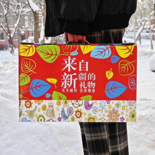新疆特产坚果礼盒红枣干果葡萄干年货送礼【乌鲁木齐实体店发货】