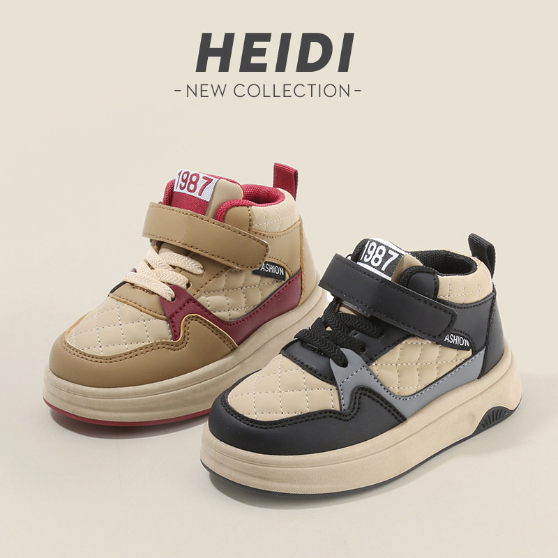 儿童运动鞋2026春秋男童休闲板鞋高帮轻便女童面包鞋软底宝宝鞋单,童鞋/婴儿鞋/亲子鞋,板鞋,淘宝优惠券,粉丝福利购,淘宝优惠卷