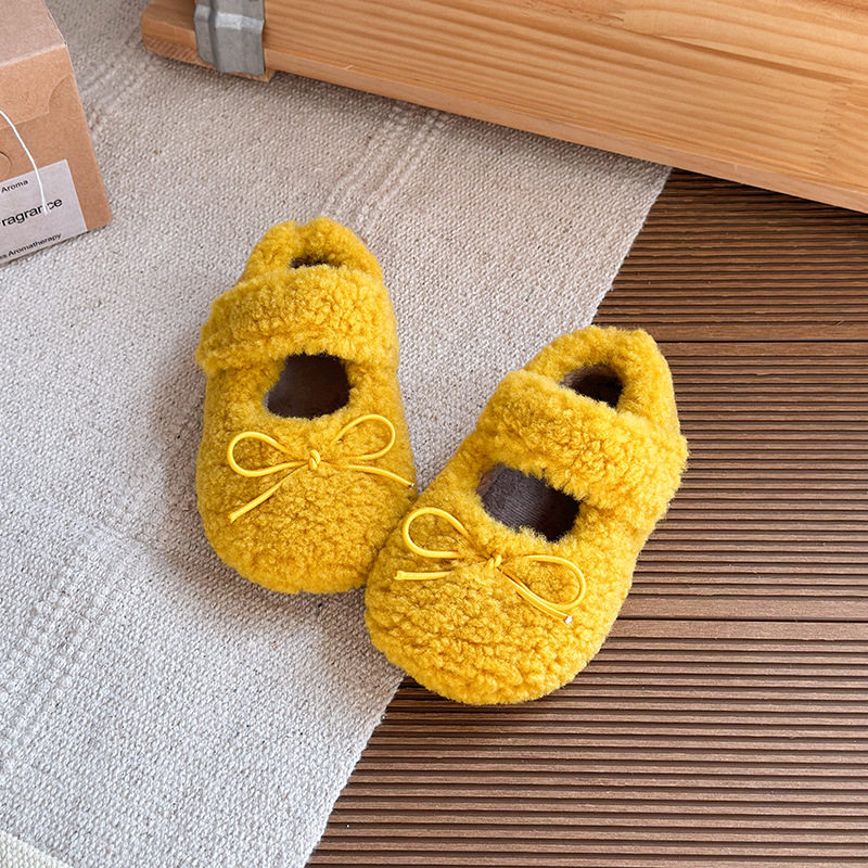 女童毛毛鞋2025冬季新款儿童外穿豆豆鞋加绒小女孩二棉保暖宝宝鞋,童鞋/婴儿鞋/亲子鞋,棉鞋,淘宝优惠券,粉丝福利购,淘宝优惠卷