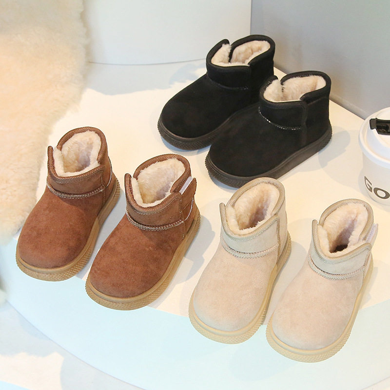 儿童雪地靴2026冬季新款男童短靴加绒加厚女童棉靴保暖宝宝棉鞋子,童鞋/婴儿鞋/亲子鞋,雪地靴,淘宝优惠券,粉丝福利购,淘宝优惠卷