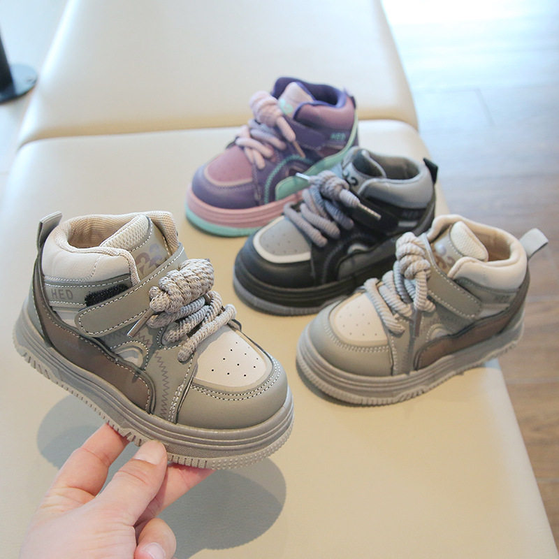 儿童运动鞋2026春秋新款男童休闲板鞋高帮女童面包鞋软底宝宝鞋单,童鞋/婴儿鞋/亲子鞋,运动鞋,淘宝优惠券,粉丝福利购,淘宝优惠卷