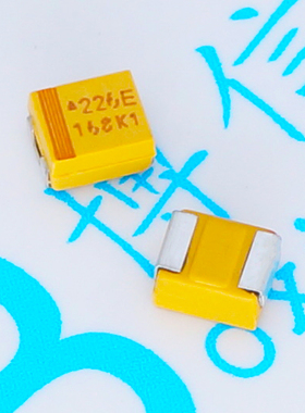 B型 25V22UF 226E 贴片钽电容1210 3528 胆电容 黄色 25V 22UF