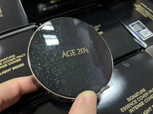 爱敬气垫星空黑金新款 隔离防晒提亮替换芯 age20s粉底遮瑕持久保湿