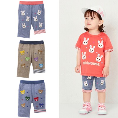 24年新款mikihouse7分裤