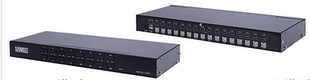 HDMI 9116HA 高清16口KVM切换器USB自适应 一套鼠标键盘 LANBE 控制16台计算机 和显示器 USB 带OSD菜单