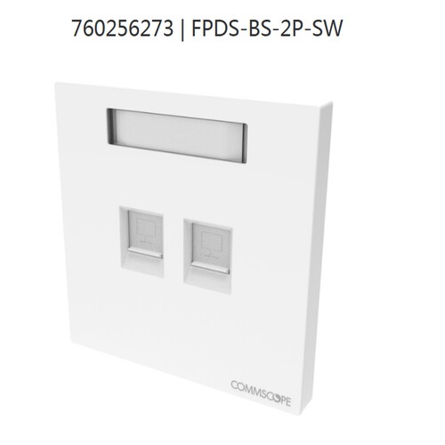 网络面板带防尘门FPDS-BS-2P-SW