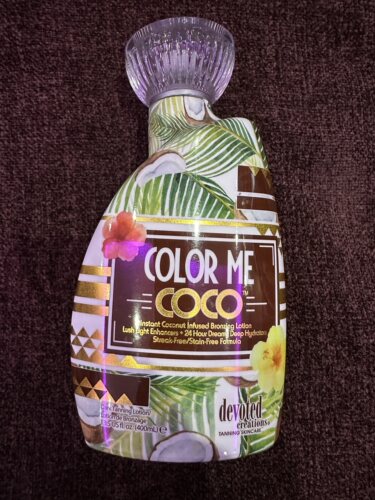 Dc新品快速上色无染色剂天然椰子深古铜Q10胶原蛋白抗衰室内美黑