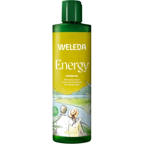 直邮Weleda Energy 维蕾德能量沐浴洗发露 姜 醒神 Shower Gel