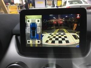 奔驰专用超清360全景行车记录仪解码一体机/倒车轨迹/免破线安装