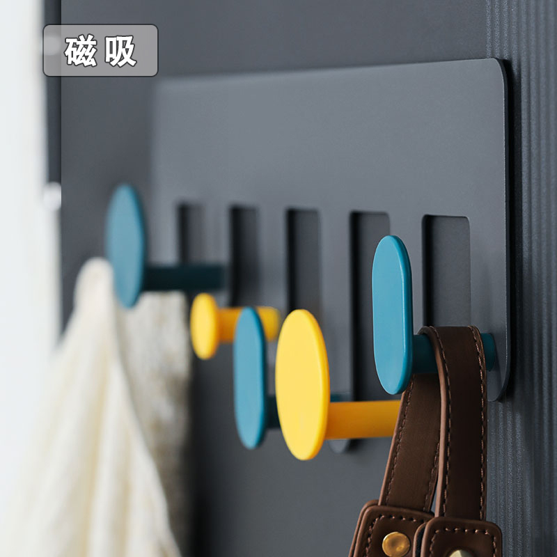 磁吸挂钩入户门挂钩免打孔